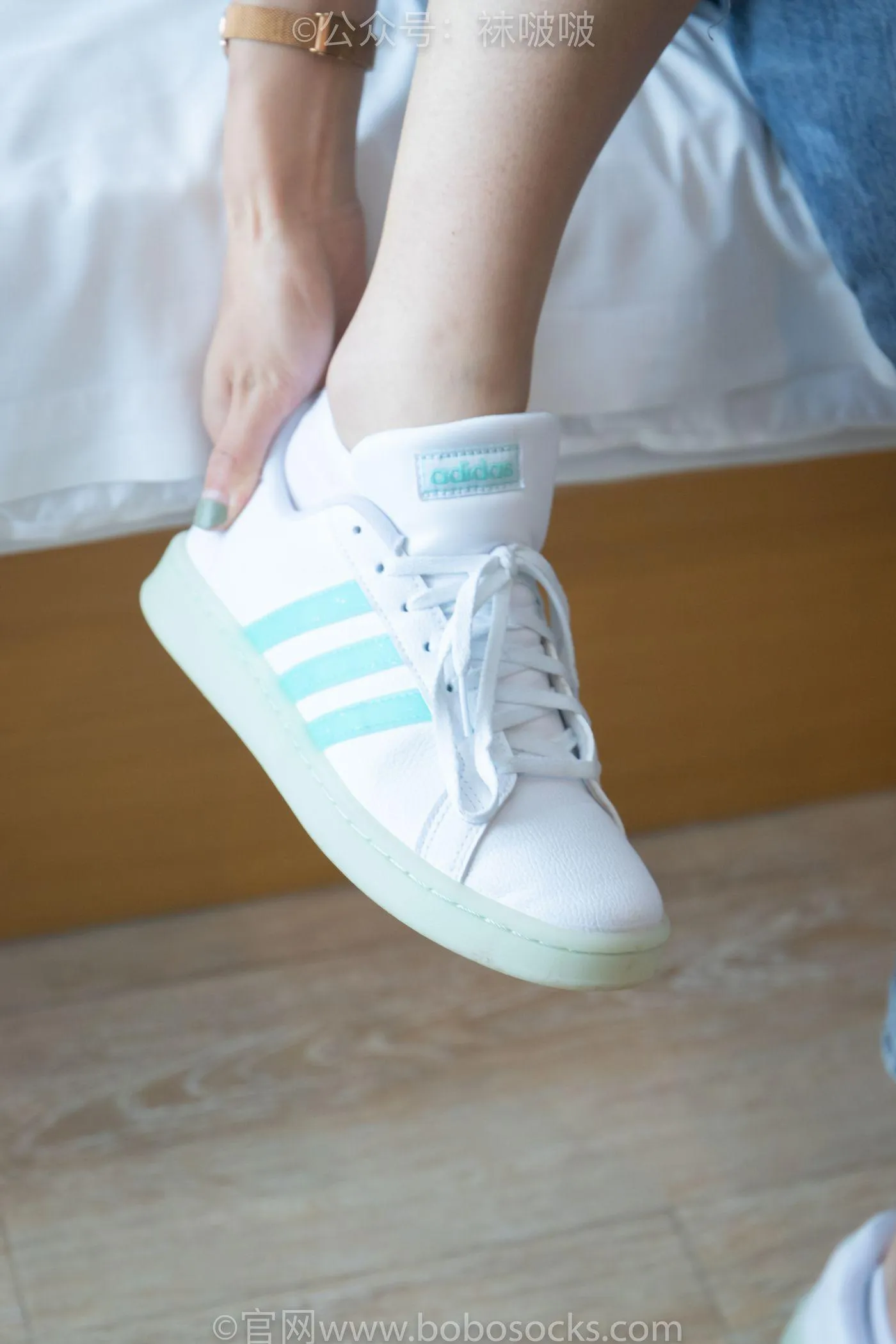[BoBoSocks袜啵啵]NO.024 涵涵-板鞋、白棉袜、裸足 [134P]插图3
